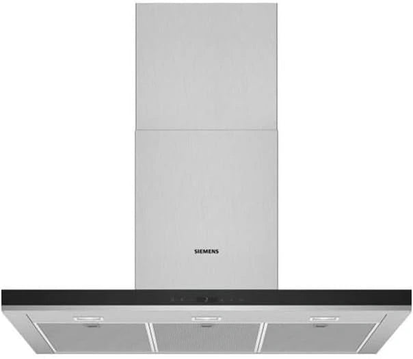 SIEMENS Hotte Murale D¨¦corative LC97BHP50, iQ500, 90 cm, Acier Inoxydable