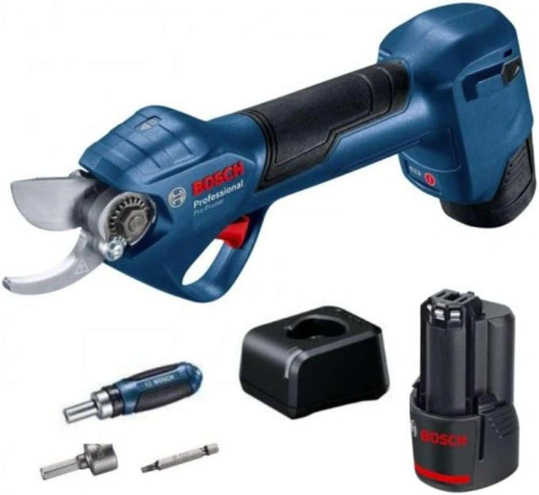 S¨¦cateur sans fil Bosch 12 V PRO PRUNER, 25 mm, 2 x 3 Ah