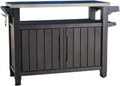 Chariot de Barbecue KETER UNITY XL Gris - 207L - 134x52x90 cm