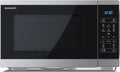 Micro-ondes Sharp 25L, Design Moderne, Fonction Num¨¦rique, Gris ¨¦l¨¦gant