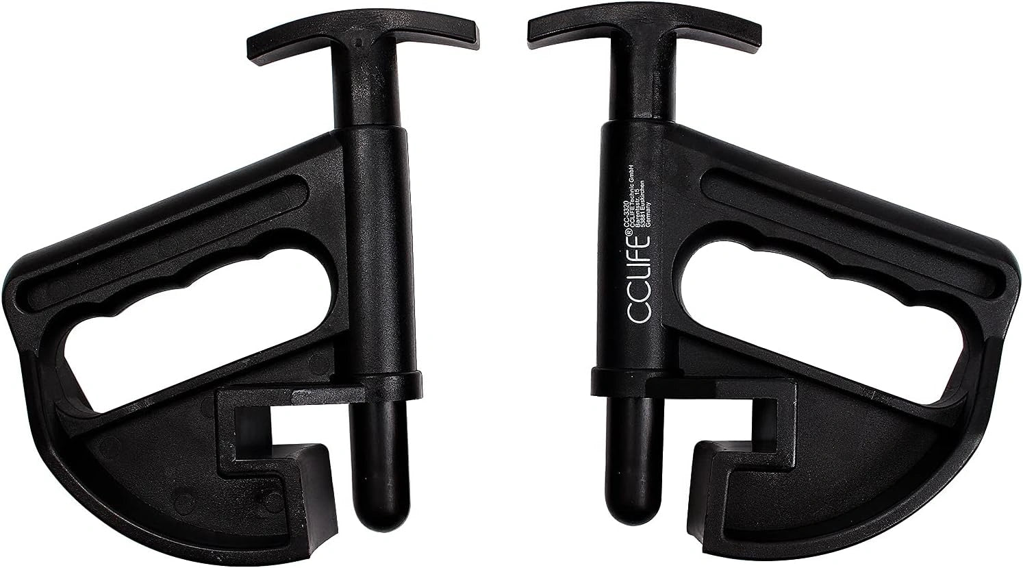 Ensemble de 2 pinces pour d¨¦monte-pneu CCLIFE - Accessoire de changement rapide