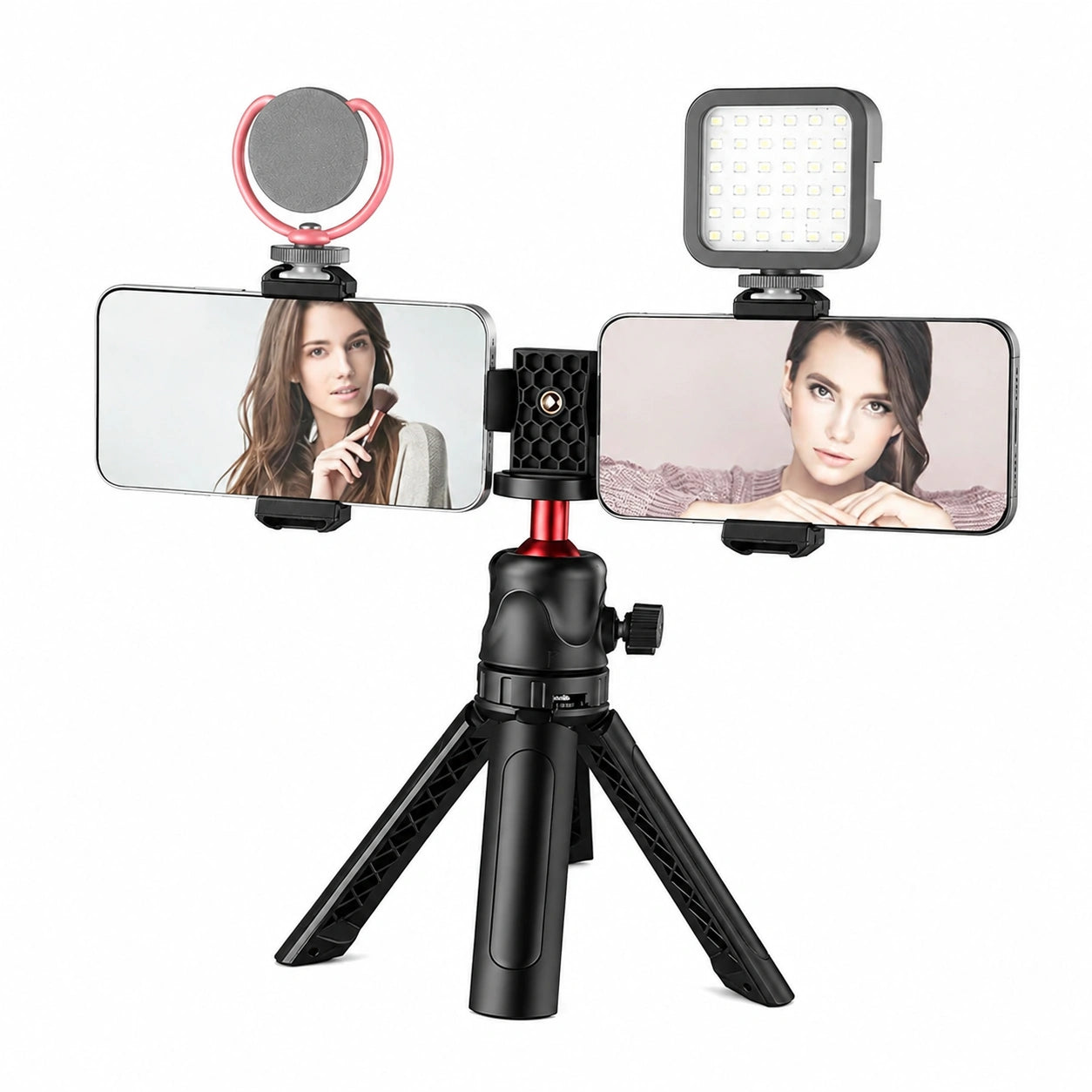 Kit vidéo multifonction avec trépied et supports pour smartphone
