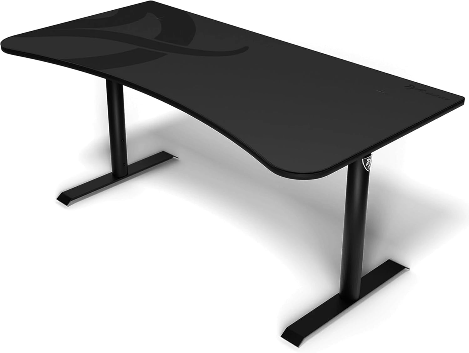 Table de Jeu Arozzi Arena avec R¨¦glage en Hauteur et Gestion des Cables - Grand Tapis Int¨¦gr¨¦ - Gris Fonc¨¦