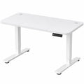 Bureau Électrique Réglable en Hauteur avec Port USB, 140x60 cm