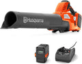 Souffleur ¨¤ Batterie Husqvarna 230iB - L¨¦ger et Silencieux avec Batterie 36V, Chargeur Inclus, Mode Boost et R¨¦gulateur de Vitesse pour Jardin