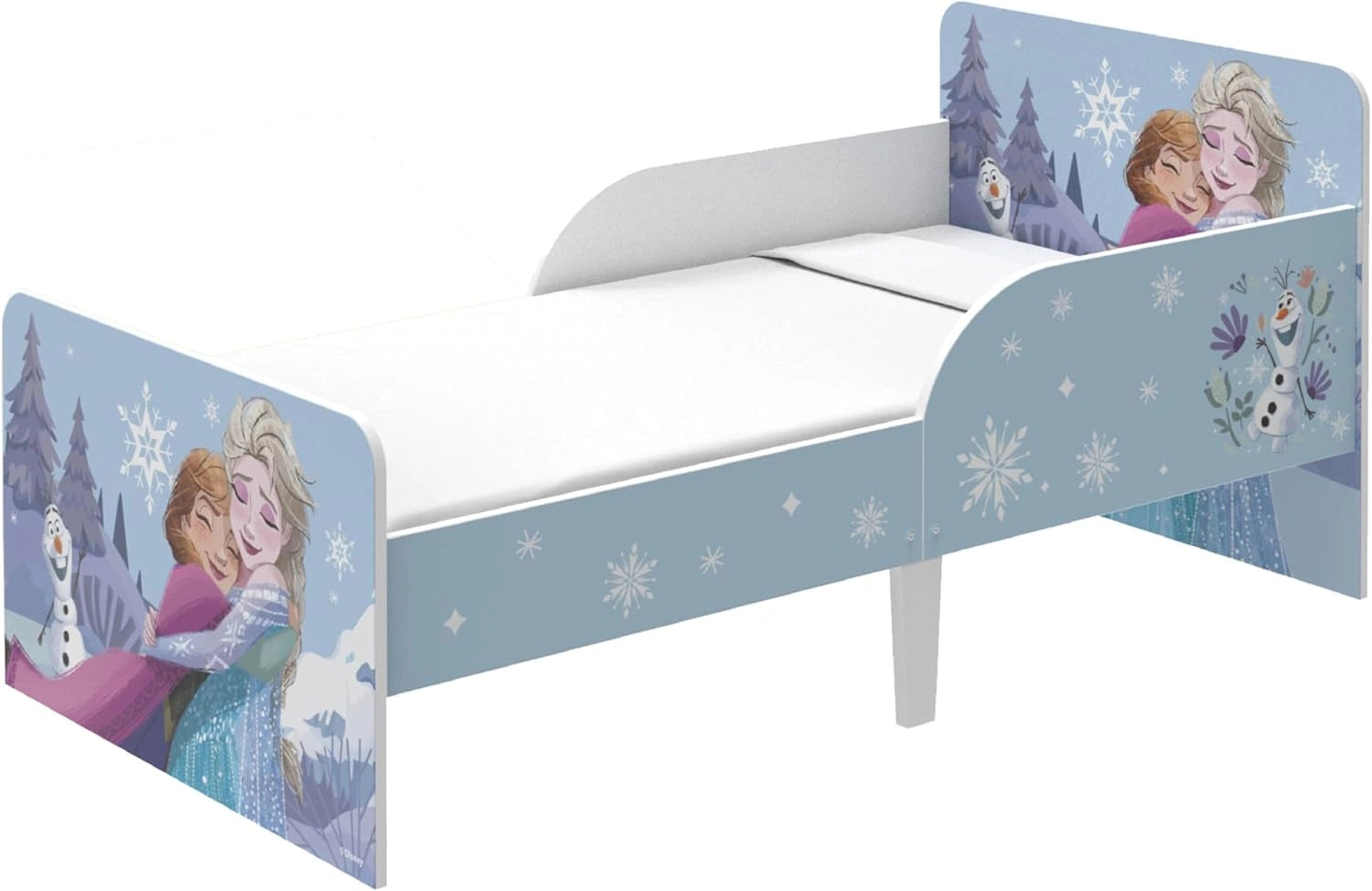 Lit Enfant en Bois Th¨¨me La Reine des Neiges Elsa et Anna