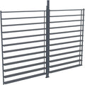 Claustra Orientable en Aluminium pour Pergola Bioclimatique Anthracite - BOLSENA, 2,78 x 2,2 m