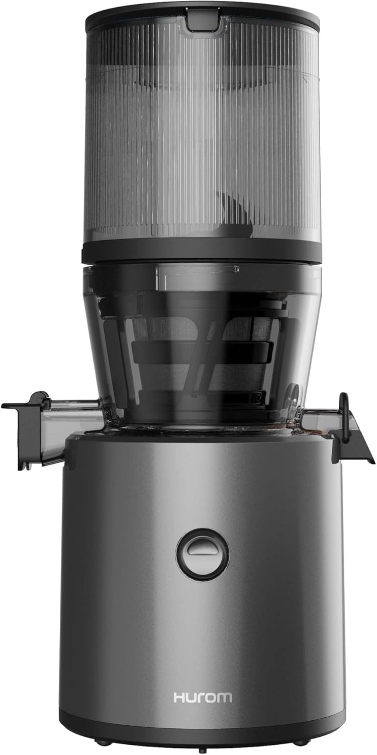 Extracteur de Jus Hurom H320N, Pressage ¨¤ Froid Silencieux, M¨¦gatr¨¦mie 2L, Sans BPA, 200W, Facilit¨¦ de Nettoyage (Titan)