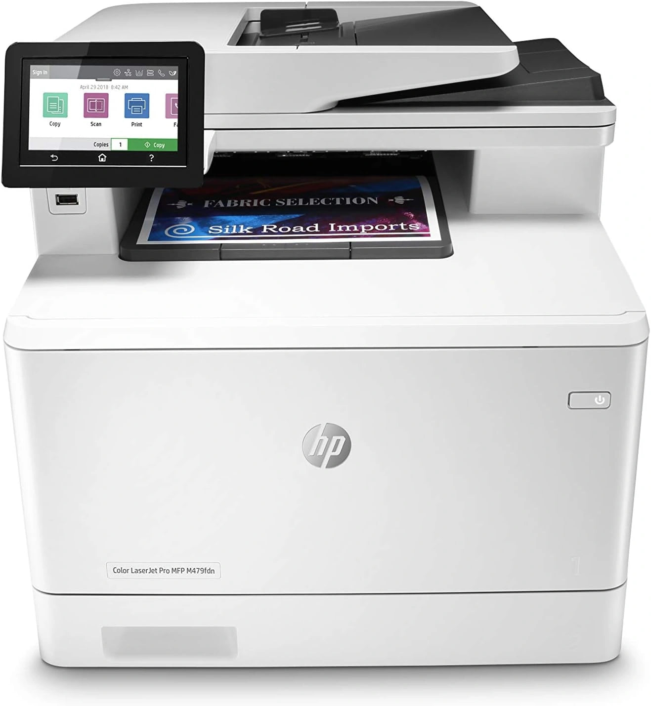 Imprimante HP LaserJet Pro M479fdw Couleur 4-en-1 avec WiFi, Recto/Verso et Chargeur Automatique