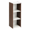 Bibliothèque à Étagères Ajustables pour Salon ou Bureau, Marron, Montage Facile