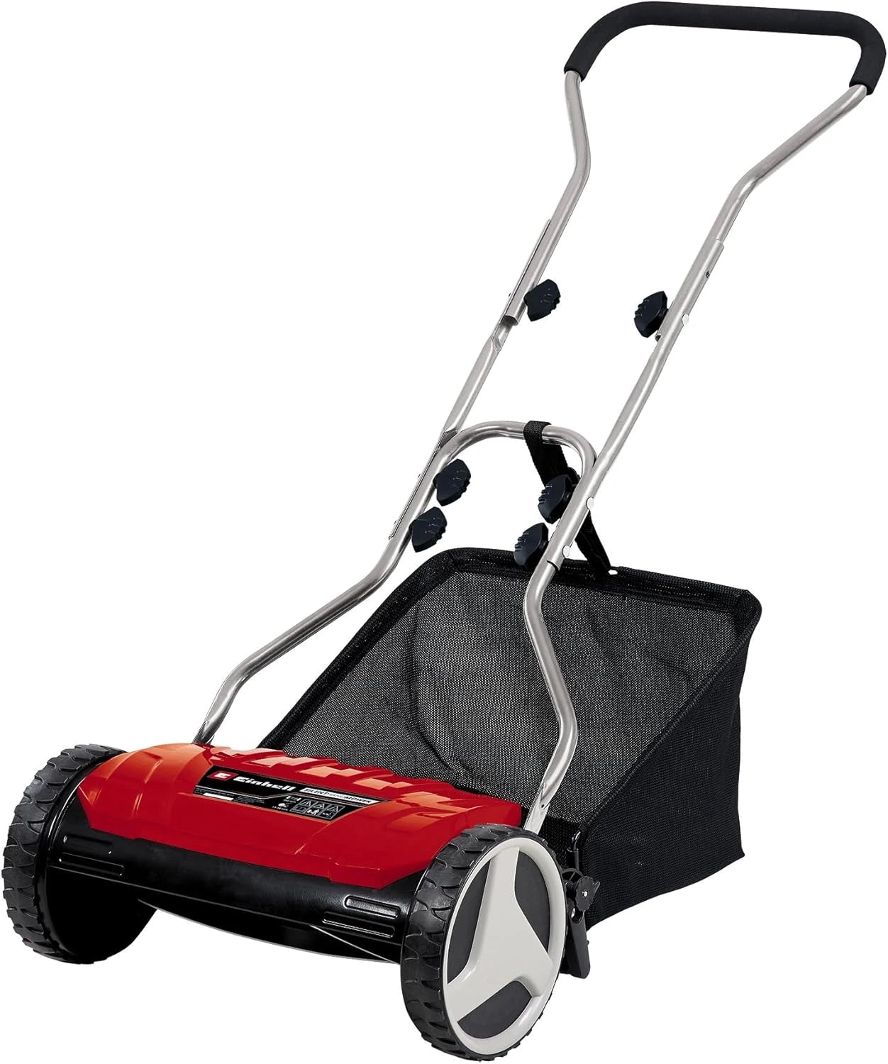 Tondeuse ¨¤ Gazon Manuelle Einhell GC-HM 38 S-F, 250 m2, Hauteur Ajustable 13-38 mm, Bac 26L