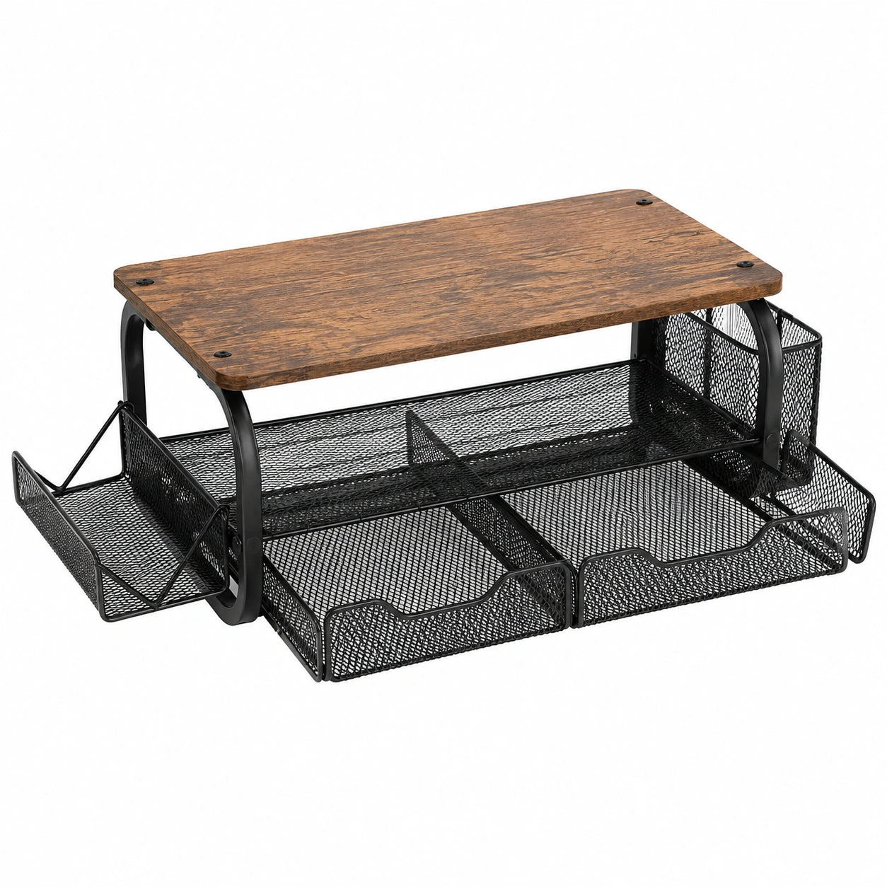 Élément de Support Écran Vintage pour Bureau - Capacité de 30kg