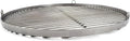 Grille de Barbecue Ronde 80cm en Acier Inoxydable - Artisanat Allemand de Haute Qualit¨¦