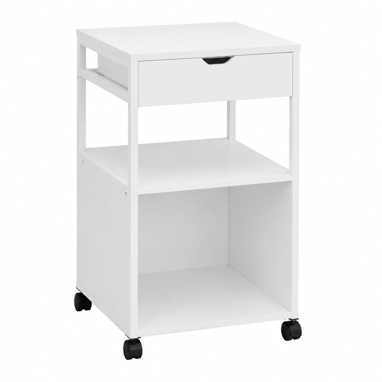Étagère de rangement multifonction avec tiroir pour bureau, maison ou atelier