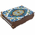 Organisateur de Bureau Multifonction en Bambou pour Accessoires