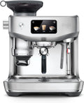 Sage - Machine ¨¤ Expresso Oracle Jet avec Moulin Int¨¦gr¨¦ et Mousseur ¨¤ Lait - 1600W, 14 Programmes, Knock Box - Acier Inoxydable