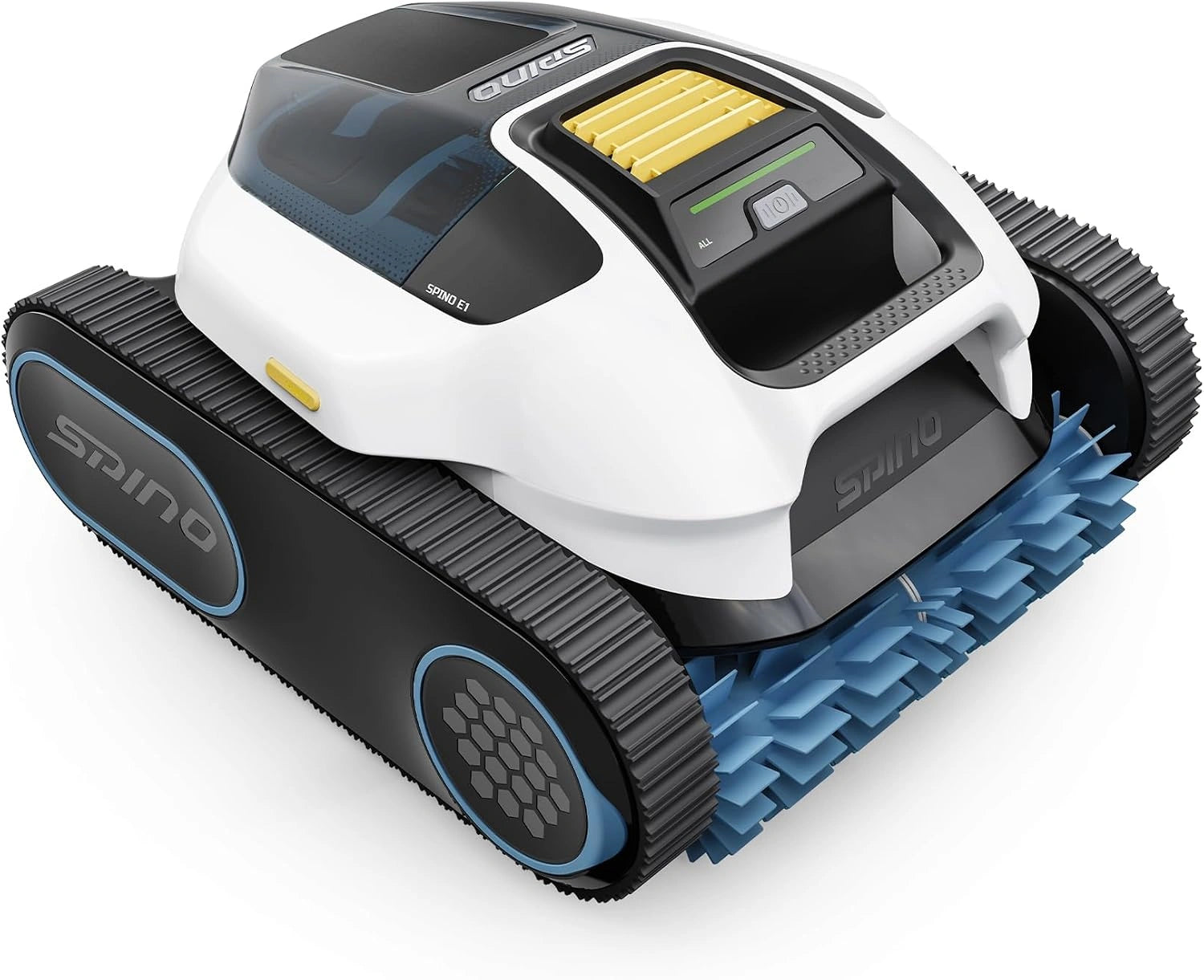 Robot de Piscine SPINO E1 sans Fil, 210 min d'Autonomie, 5 Modes, Nettoyage Intelligent, Application de Contr?le, Id¨¦al pour Grandes Piscines