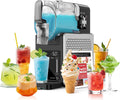Machine ¨¤ Gla?ons 2,5 L avec ¨¦cran LED, 6 Programmes pour Boissons Givr¨¦es