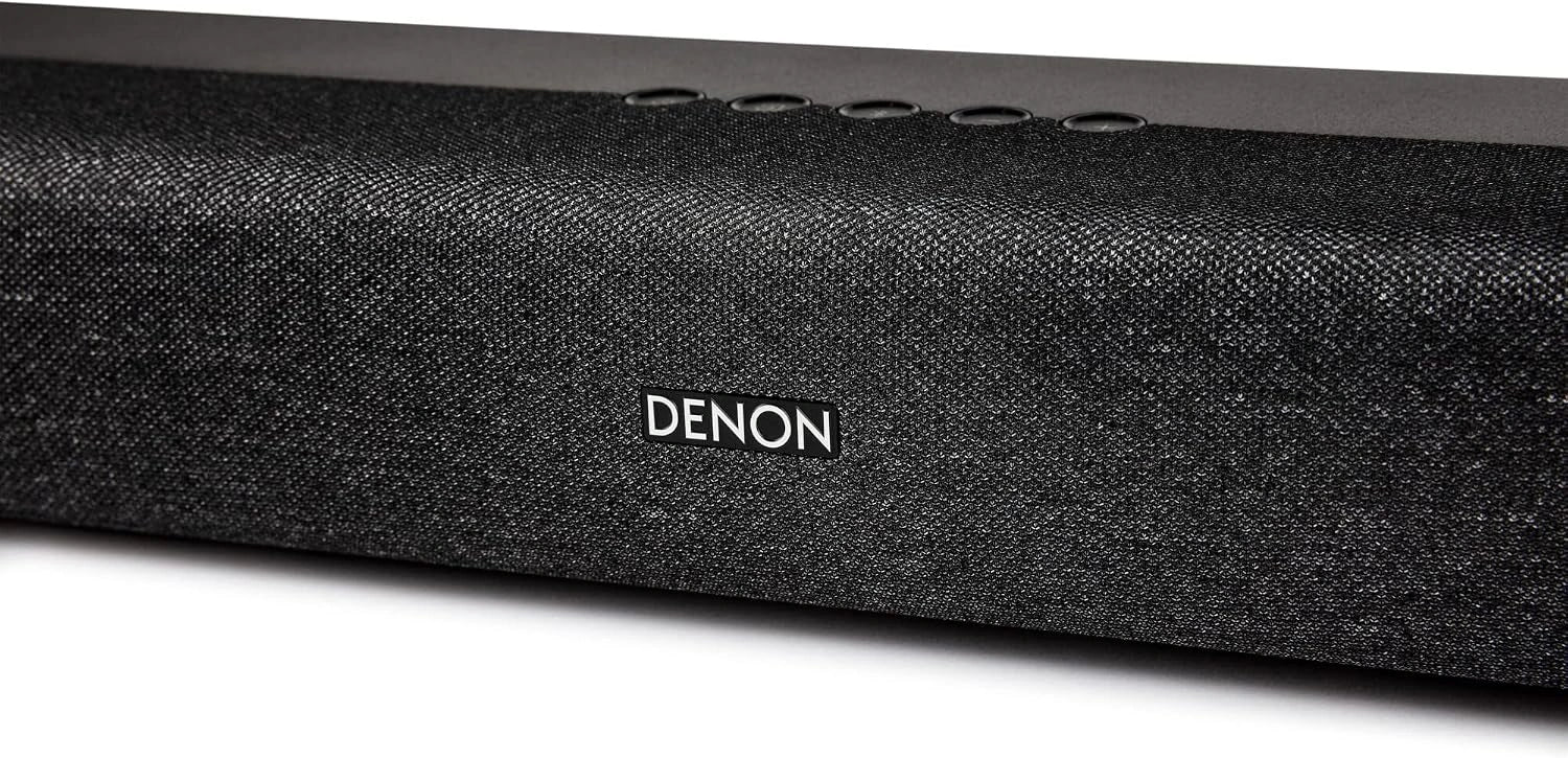 Barre de Son Denon DHT-S517 3.1.2 Dolby Atmos avec Caisson Sans Fil, HDMI eARC et Bluetooth - Noir