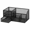 Organisateur de Bureau Multifonction avec Tiroirs et Compartiments